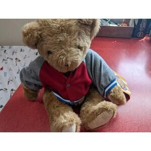 Vermont Teddy Bear Company Teddy Bear With Letterman Varsity  Jacket